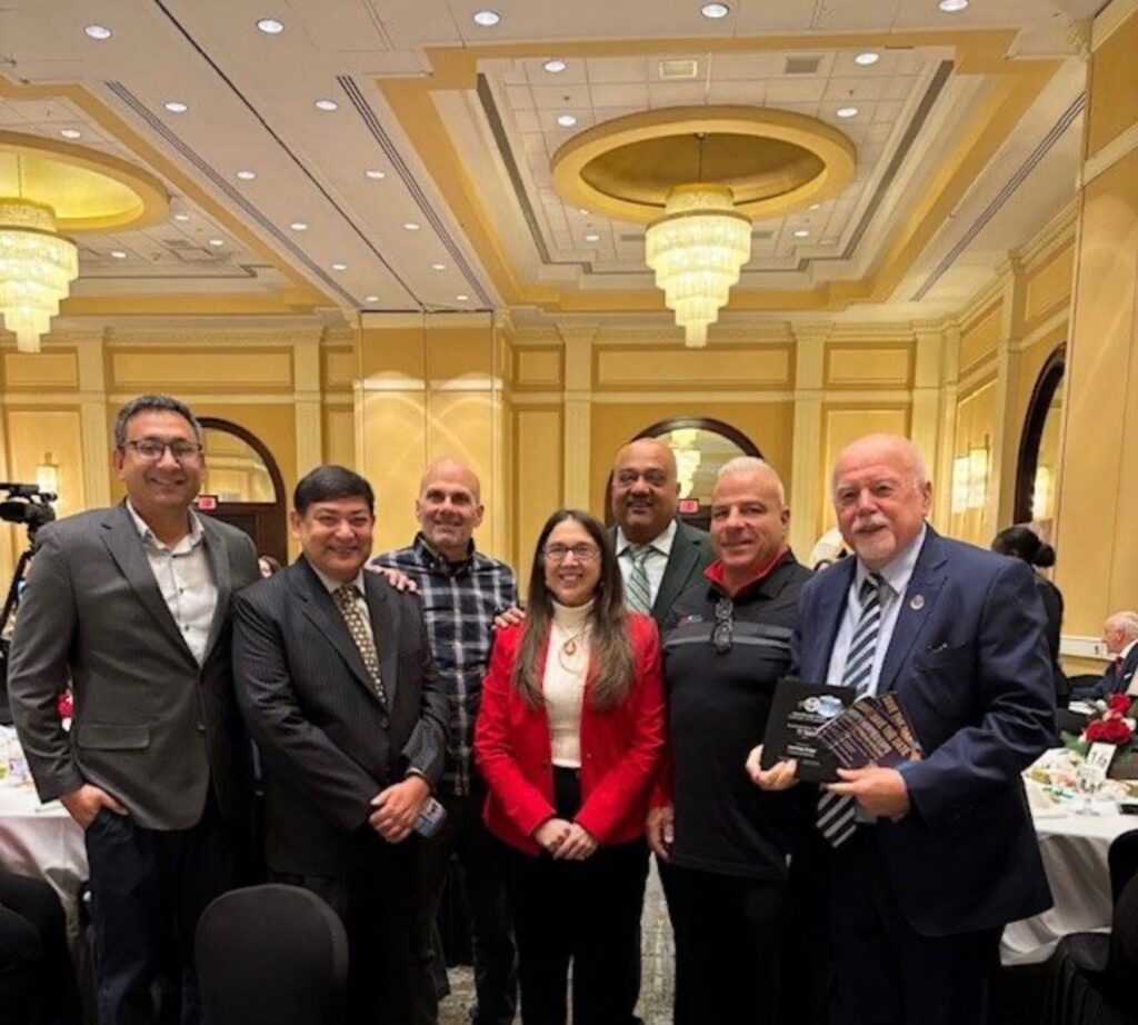 Hermes Expo recognized by Woodbridge Metro Chamber of Commerce at Delta Hotels Marriott in Iselin, NJ on December 8, 2025.