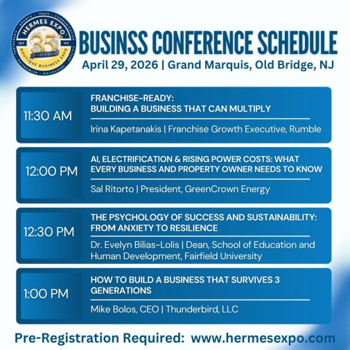 Hermes Expo Business Conference 2026 schedule